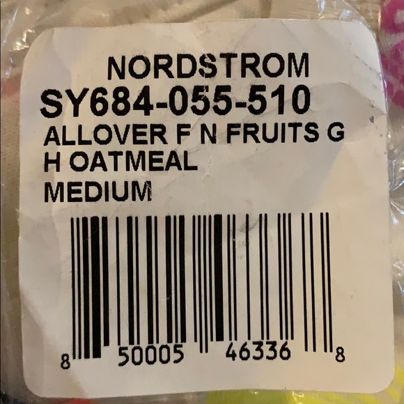 CircleX Heather Oatmeal Fruit Print Neon Shirt - Picture 6 of 9